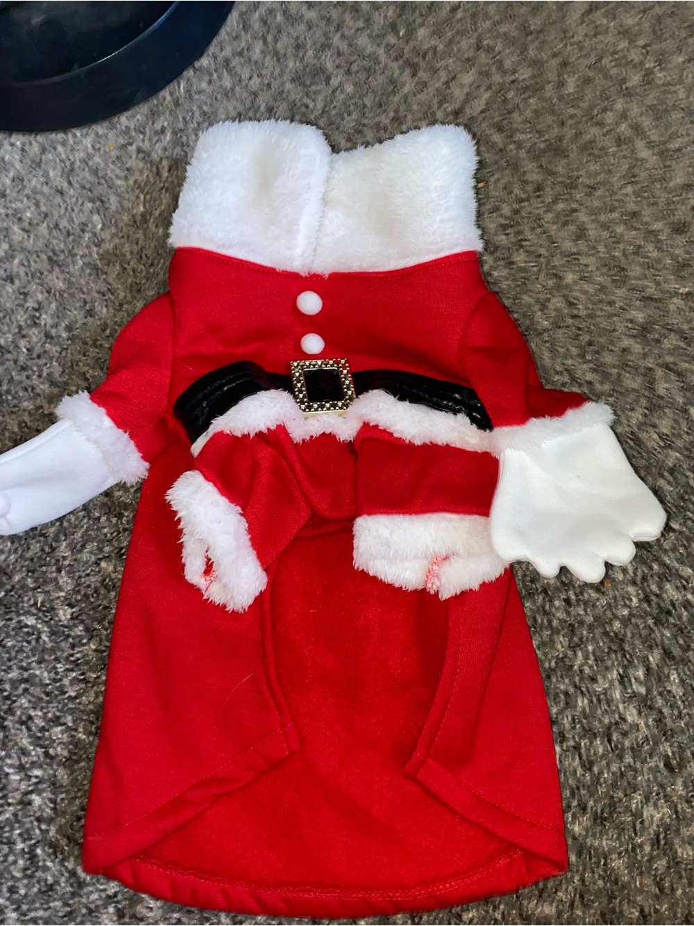 Santa Claus Christmas costume for dog and cats - Picture 2 of 6